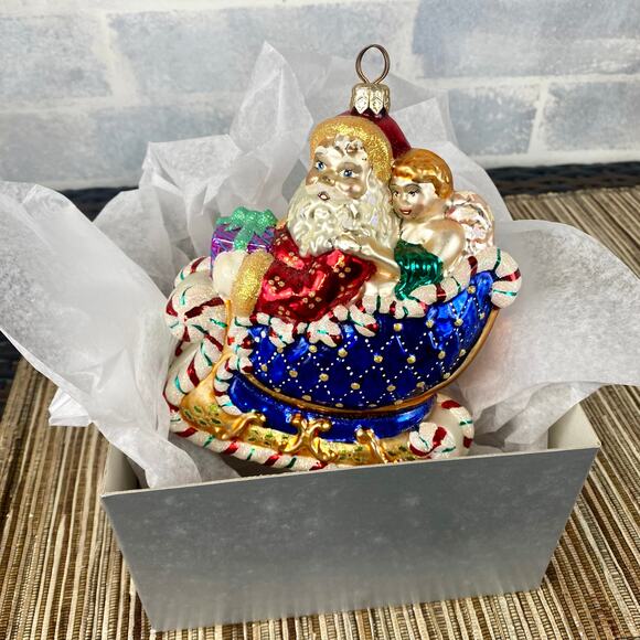 Christopher Radko CANDY RIDE Limited Edition Blown Glass 1999 Ornament - Picture 11 of 13